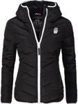 Winter Steppjacke mit Kapuze "Elva" Schwarz XS