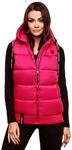 Warme Steppweste mit Kapuze "Kassidy" Pink XS