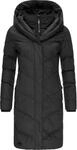 Langer Winter Steppmantel "Natalka II Intl." Black L