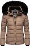 Gef&uuml;tterte Steppjacke mit Kapuze "Miamor" Taupe Grey S