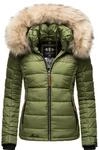 Winter Steppjacke mit Kapuze "Lerikaa" Olive XL