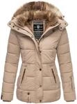 Winter Steppjacke mit Kapuze "Nekoo" Beige XL