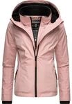 Leichte &Uuml;bergangsjacke mit Kapuze "Erdbeere" Powder Rose XL