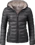 Leichte Steppjacke mit Kapuze "Lucy" Schwarz XL