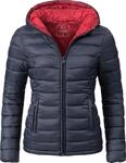 Leichte Steppjacke mit Kapuze "Lucy" Blau M