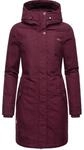 Langer Winterparka mit Kapuze "Jannisa" Wine Red XL