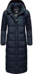 Langer Winter Steppmantel "Isalie" Navy XXL