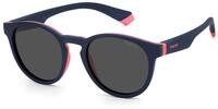 Polaroid Kind Polaroid PLD 8048/S BR0/M9 Sonnenbrillen Plastik Blau/Rosa Grau...