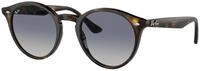 Ray - Ban Unisex Ray - Ban RB2180 710/4L Sonnenbrillen Acetat Schildkr&ouml;te Grau Rund