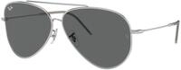 Ray - Ban Unisex Ray - Ban RBR0101S AVIATOR REVERSE 003/GR Sonnenbrillen Metall