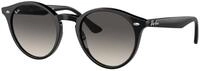 Ray - Ban Unisex Ray - Ban RB2180 601/11 Sonnenbrillen Acetat Schwarz Grau Rund