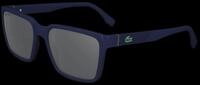 Lacoste Herren Lacoste L6011S 424 Sonnenbrillen Bio-Injekt Blau Grau Quadratisch