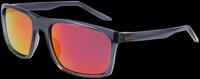 Nike Unisex Nike NIKE FIRE L P FD1819 021 Sonnenbrillen Bio-Injekt Grau Rot