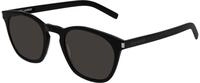SAINT LAURENT Unisex SAINT LAURENT SL 28 SLIM 001 Sonnenbrillen Acetat Schwarz