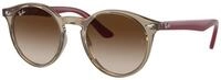 Ray - Ban Kind Ray - Ban RJ9064S 712313 Sonnenbrillen Injiziert Braun Braun Pantos