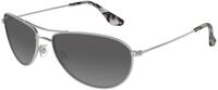 Maui Jim Unisex Maui Jim MJ0245S 002 Sonnenbrillen Titan Silber Grau Pilot