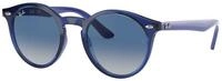 Ray - Ban Kind Ray - Ban RJ9064S 70624L Sonnenbrillen Injiziert Blau Grau Pantos
