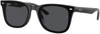 Ray - Ban Unisex Ray - Ban RB4420 601/87 Sonnenbrillen Injiziert Schwarz Grau