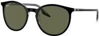 Ray - Ban Unisex Ray - Ban RB2204 919/58 Sonnenbrillen Acetat Schwarz Gr&uuml;n Pantos