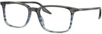 Ray - Ban Unisex Ray - Ban RX5421 8254 Optische Fassungen Acetat Blau Transparent