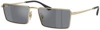Ray - Ban Unisex Ray - Ban RB3741 EMY 92136V Sonnenbrillen Metall Gold Grau