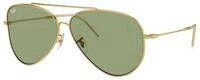 Ray - Ban Unisex Ray - Ban RBR0101S AVIATOR REVERSE 001/82 Sonnenbrillen Metall Gold