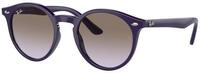 Ray - Ban Kind Ray - Ban RJ9064S 71634Q Sonnenbrillen Injiziert Violett Grau Pantos