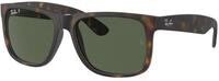 Ray - Ban Herren Ray - Ban RB4165 JUSTIN 865/9A Sonnenbrillen Nylon Schildkr&ouml;te