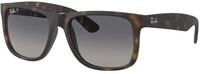 Ray - Ban Herren Ray - Ban RB4165 JUSTIN 865/8S Sonnenbrillen Nylon Schildkr&ouml;te Blau
