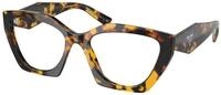Prada Damen Prada PR 09YV VAU1O1 Optische Fassungen Acetat Schildkr&ouml;te Geometrisch