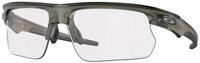 Oakley Unisex Oakley OO9400 BISPHAERA 940011 Sonnenbrillen O_matter Grau Grau