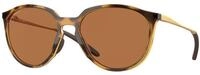 Oakley Damen Oakley OO9288 SIELO 928803 Sonnenbrillen O_matter Braun Kupfer Rund