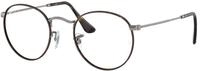 Ray - Ban Unisex Ray - Ban RX3447V ROUND METAL 3174 Optische Fassungen Metall