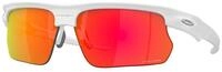 Oakley Unisex Oakley OO9400 BISPHAERA 940003 Sonnenbrillen O_matter Wei&szlig; Rot