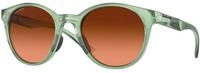 Oakley Damen Oakley OO9474 SPINDRIFT 947413 Sonnenbrillen O_matter Gr&uuml;n Braun Rund