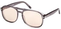TOM FORD Herren TOM FORD FT1022 ROSCO 20E Sonnenbrillen Acetat Grau Braun Quadratisch