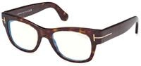 TOM FORD Herren TOM FORD FT5040-B 052 Optische Fassungen Acetat Havanna Quadratisch