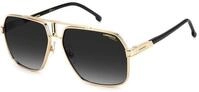 Carrera Herren Carrera CARRERA 1055/S 2M2/9O Sonnenbrillen Metall Gold / Schwarz Grau
