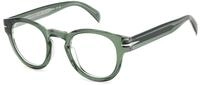 DAVID BECKHAM Herren DAVID BECKHAM DB 7125 B59 Optische Fassungen Acetat Gr&uuml;n Rund