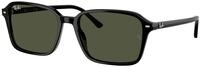 Ray - Ban Unisex Ray - Ban RB2231 RAIMOND 901/31 Sonnenbrillen Acetat Schwarz Gr&uuml;n