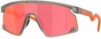Oakley Unisex Oakley OO9280 BXTR 928014 Sonnenbrillen O_matter Grau Rot Maske Normal