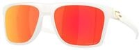 Oakley Herren Oakley OO9100 LEFFINGWELL 910020 Sonnenbrillen O_matter Wei&szlig; Rot
