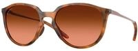 Oakley Damen Oakley OO9288 SIELO 928809 Sonnenbrillen O_matter Orange Braun Rund