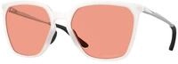 Oakley Damen Oakley OO9480 SIELO SQ 948008 Sonnenbrillen O_matter Wei&szlig; Rot