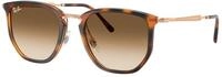 Ray - Ban Unisex Ray - Ban RB4451 680451 Sonnenbrillen Nylon Orange Braun Geometrisch
