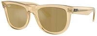 Ray - Ban Unisex Ray - Ban RBR0502S WAYFARER REVERSE 68215A Sonnenbrillen Acetat Gelb