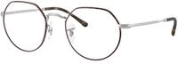 Ray - Ban Unisex Ray - Ban RX6465 JACK 3194 Optische Fassungen Metall Havanna