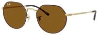 Ray - Ban Unisex Ray - Ban RB3565 JACK 927533 Sonnenbrillen Metall Havanna Braun