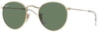 Ray - Ban Herren Ray - Ban RB3447 ROUND METAL 001 Sonnenbrillen Metall Gold G15 Rund