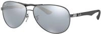 Ray - Ban Herren Ray - Ban RB8313 CARBON FIBRE 004/K6 Sonnenbrillen Metall Grau